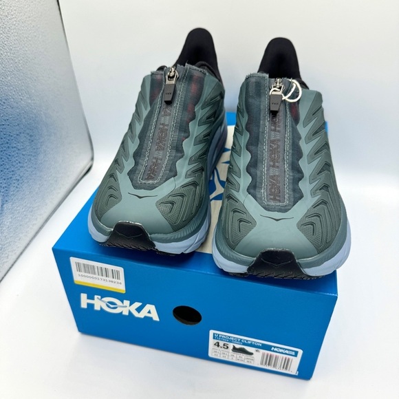 NWT Hoka Project Clifton Unisex Shoes - Lead / Navy Goblin GBBG Blue main image 8